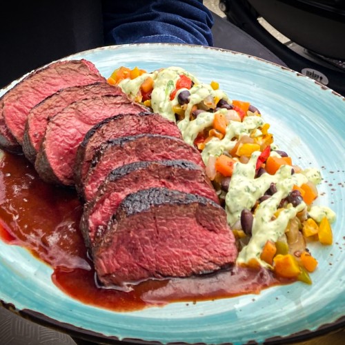 Seared Venison Fillet With Cajun Salsa – Duncan Nz Venison